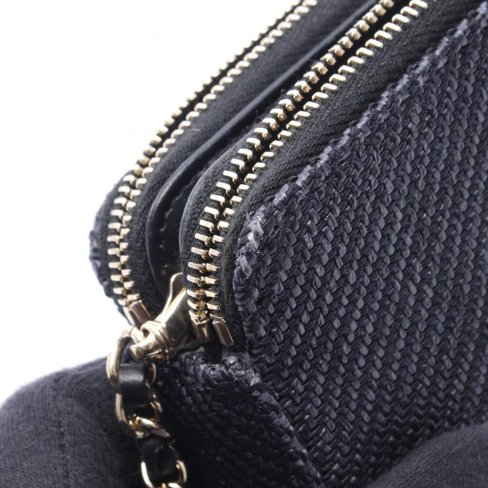 CHANEL Blue Leather Deauville Shoulder Bag - Picture 8 of 8